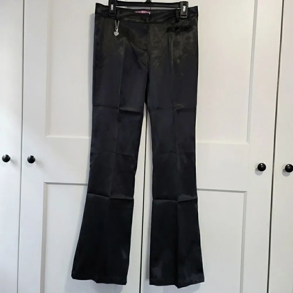 Modiva satin flare pants 3 pairs